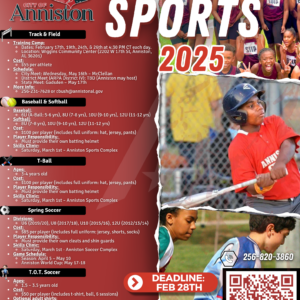 Spring Sports 2025 Registration